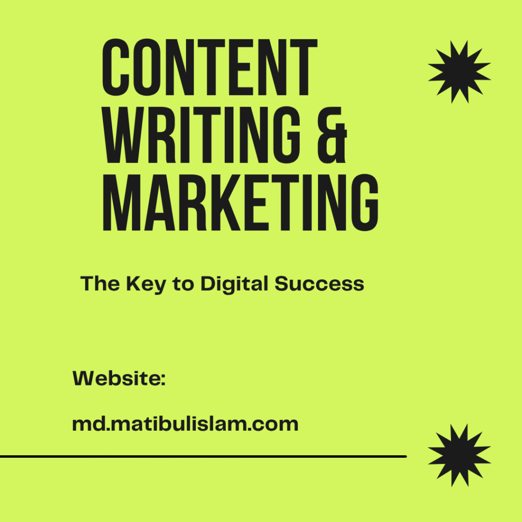 Content writing & marketing